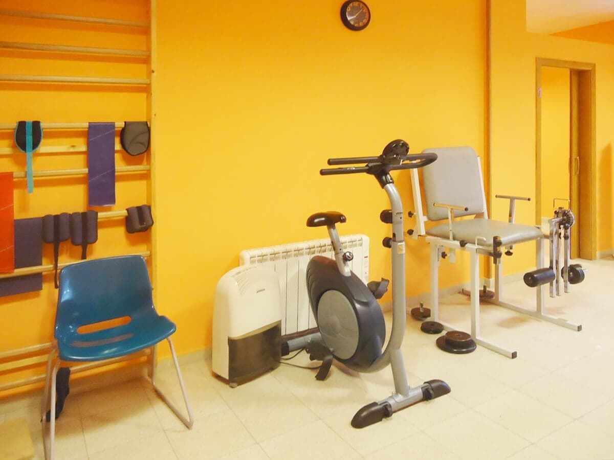 Recepción del centro de fisioterapia En Boas Mans en Neda